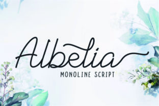 Albelia Script: A Modern Calligraphy Font for Elegant Projects