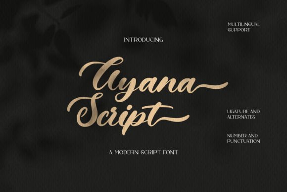 Ayana Script: Bridging Calligraphy and Modern Branding
