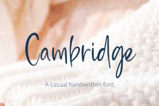Cambridge Script: The Handmade Calligraphy Font with Modern Elegance