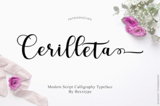 Cerilleta Script: Elevating Designs with Handmade Elegance