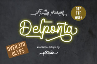 Delponta Script: Elegance for Modern Design