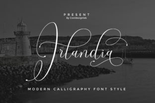 Irlandia Script: A Modern Calligraphy Font for Elegant Designs