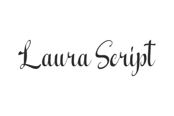 Laura Script: Elevating Designs with Elegant Calligraphy