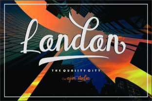 London Script: The Handcrafted Typeface for Authentic Designs