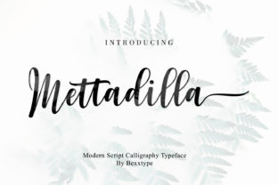 Mettadilla Script: Bringing Handmade Elegance to Your Projects