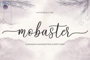 Mobaster Script: Where Modern Motion Meets Handwritten Elegance