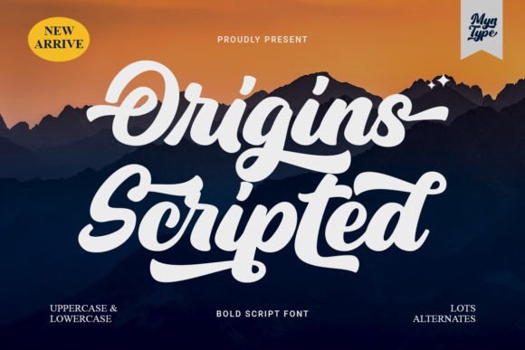 Origins Script: A Font of Power and Refinement