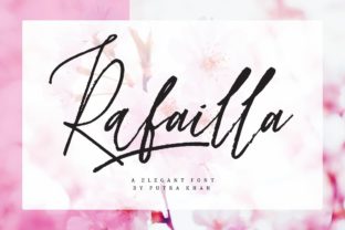 Rafailla Script: The Luxury Calligraphy Font for Modern Design