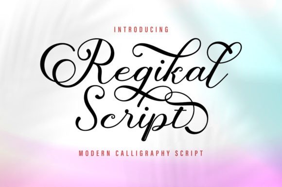 Regikal Script: Where Classic Elegance Meets Modern Handwriting