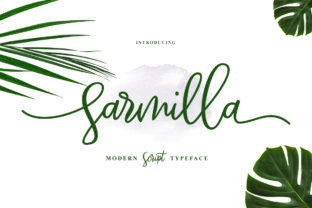Sarmilla Script: A Fresh Take on Elegant Handwritten Fonts