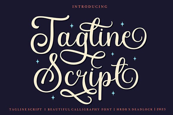Tagline Script: Adding Dance and Sweetness to Your Designs