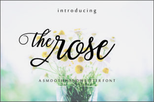 The Rose Script: A Smooth Handwritten Font for Elegant Design