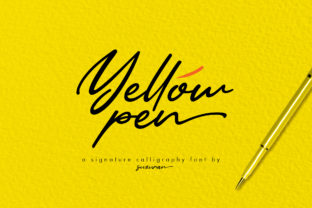 Yellow Pen Script: More Than Just a Pretty Typeface